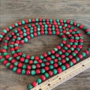 Wooden Bead Garland 9’